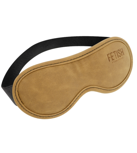 FETISH SUBMISSIVE ORIGIN - MASQUE EN CUIR VEGAN AVEC DOUBLURE EN NÉOPRÈNE