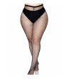 LEG AVENUE - COLLANTS COUTURE ARRIÈRE - NOIR GRANDE TAILLE