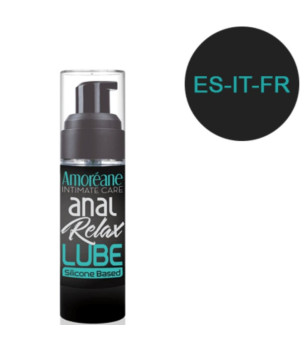 AMOREANE - LUBRIFIANT ANAL À BASE DE SILICONE 30 ML ES/IT/FR