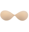 BYE-BRA - SOUTIEN-GORGE INVISIBLE BEIGE BONNET D