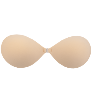 BYE-BRA - SOUTIEN-GORGE INVISIBLE BEIGE BONNET D