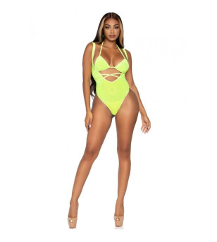 LEG AVENUE - HAUT DE BIKINI ET BODY TAILLE UNIQUE