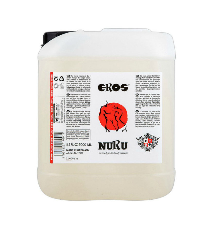 EROS - HUILE DE MASSAGE NURU RICHE EN MINÉRAUX 5000 ML