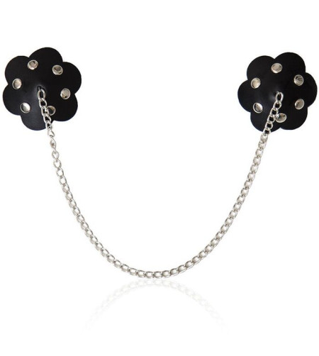 OHMAMA FETISH - BOUCLIER DE NIPPE PÉTALE AVEC CHAÎNE