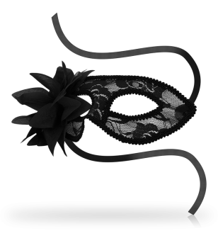 OHMAMA - MASQUES MASQUES DENTELLES NOIRES ET FLEURS