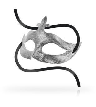 OHMAMA - MASQUES MASQUE FLEUR DE LIS ARGENT