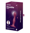 SATISFYER - DILDO EN SILICONE DOUBLE BALL-R BLEU