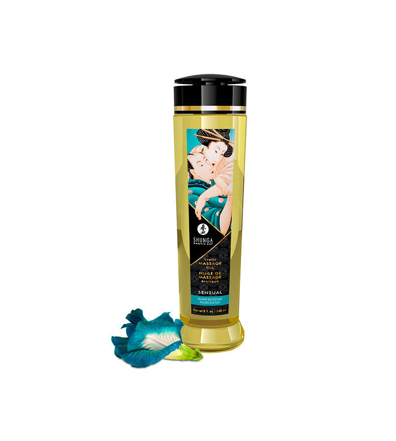 SHUNGA - HUILE DE MASSAGE ÉROTIQUE SENSUELLE 240 ML