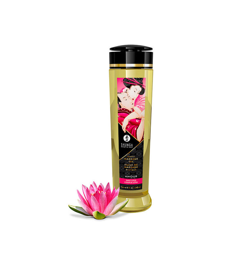 SHUNGA - HUILE DE MASSAGE DAMOUR ÉROTIQUE 240 ML