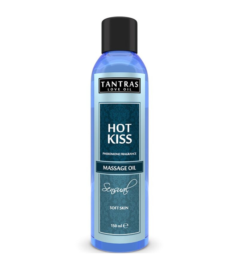 INTIMATELINE - HUILE DE MASSAGE TANTRAS LOVE OIL HOT KISS 150 ML