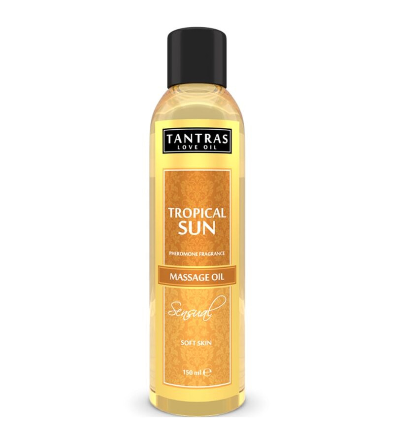 INTIMATELINE - HUILE DE MASSAGE SOLEIL TROPICAL TANTRAS LOVE OIL 150 ML