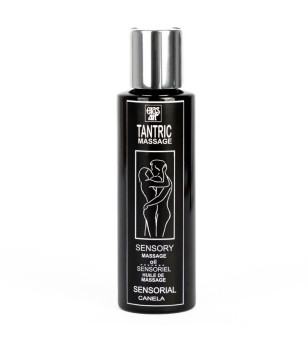 EROS-ART - HUILE DE MASSAGE TANTRIQUE NATURELLE ET CANNELLE APHRODISIAQUE 100 ML