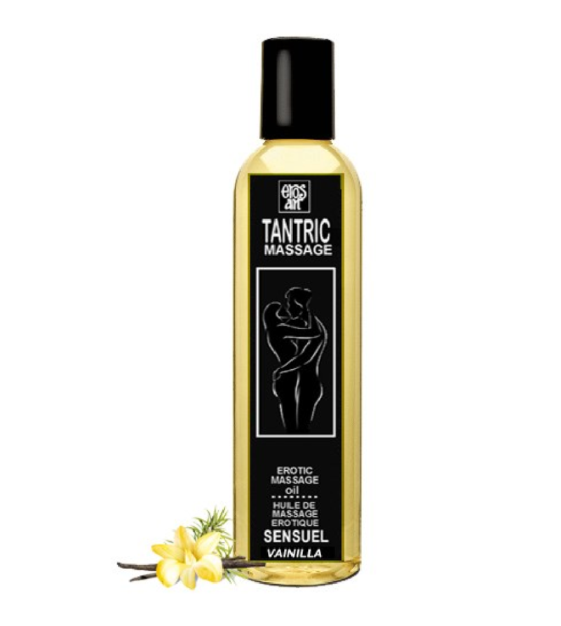 EROS-ART - HUILE DE MASSAGE TANTRIQUE NATURELLE ET VANILLE APHRODISIAQUE 30 ML