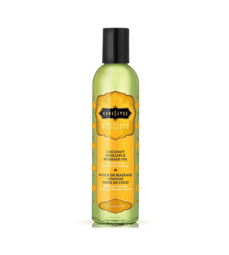 KAMASUTRA - NATURALS HUILE DE MASSAGE PIÑA COLADA 236ML