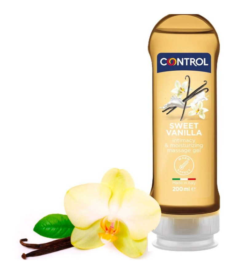 CONTROL - 2 EN 1 MASSAGE  PLAISIR DOUCEUR DE MADAGASCAR 200 ML