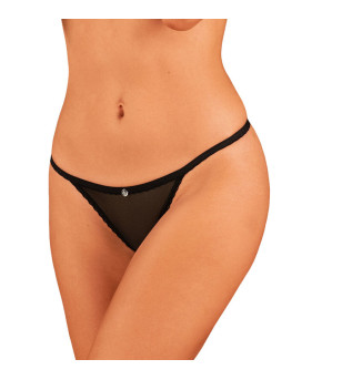 OBSESSIVE - STRING SANS ENTREJAMBE CELIA NOIR XL/XXL