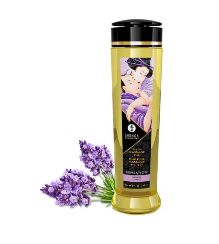 SHUNGA - HUILE DE MASSAGE ÉROTIQUE SENSATION 240 ML