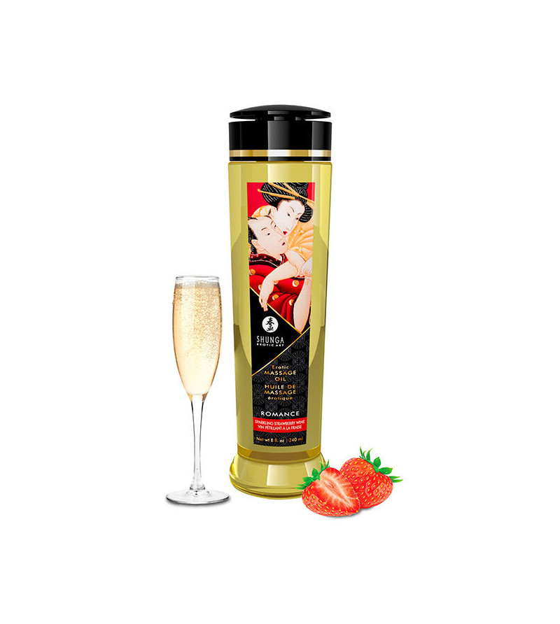 SHUNGA - HUILE DE MASSAGE ROMANCE ÉROTIQUE 240 ML