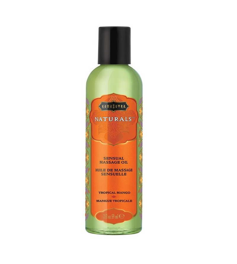 KAMASUTRA - HUILE DE MASSAGE NATURELLE  LA MANGUE TROPICALE 59 ML