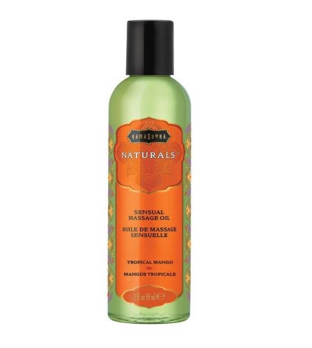 KAMASUTRA - HUILE DE MASSAGE NATURELLE  LA MANGUE TROPICALE 59 ML