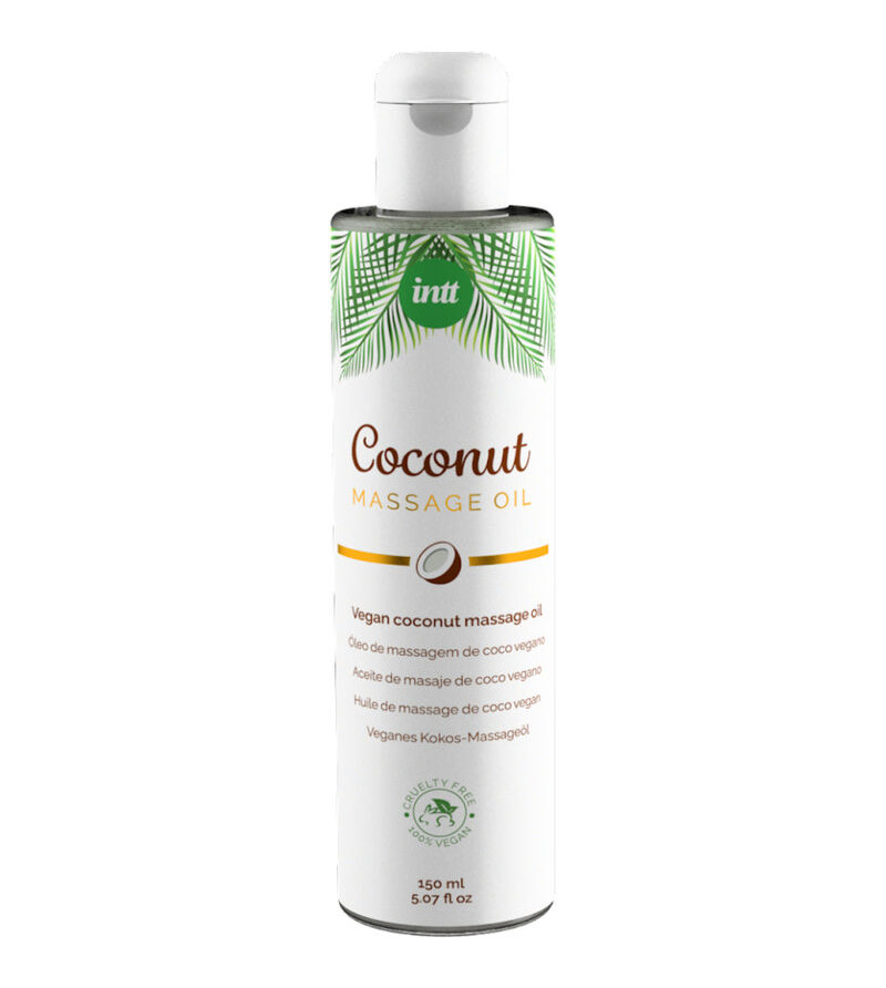 INTT - HUILE DE MASSAGE VÉGÉTALIENNE DOUCE AU SAVEUR RELAXANTE DE NOIX DE COCO