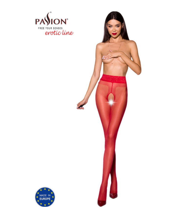 PASSION - TIOPEN 001 COLLANT ROUGE 3/4 20 DEN