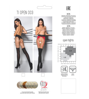 PASSION - TIOPEN 003 COLLANT ROUGE 3/4 20/40 DEN