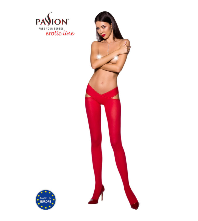 PASSION - TIOPEN 005 COLLANT ROUGE 3/4 60 DEN