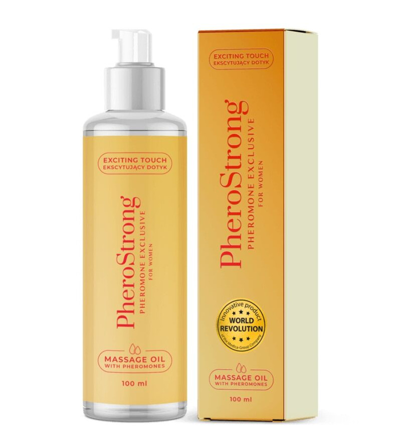 PHEROSTRONG - HUILE DE MASSAGE EXCLUSIVE POUR FEMMES 100 ML