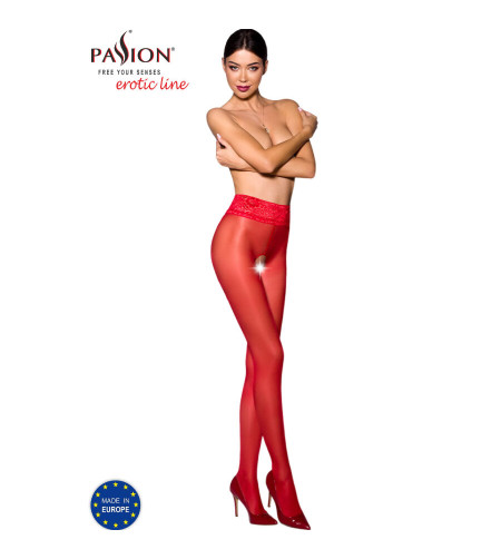 PASSION - TIOPEN 008 COLLANT ROUGE 3/4 30 DEN