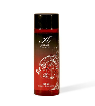 EXTASE SENSUAL - HUILE STIMULANTE CHALEUR FRAISE 100 ML