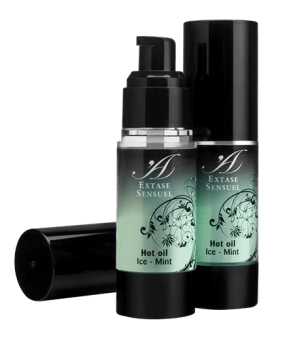 EXTASE SENSUAL - HUILE DE MASSAGE A EFFET GLACE EXTRA FRAÎCHE 100 ML