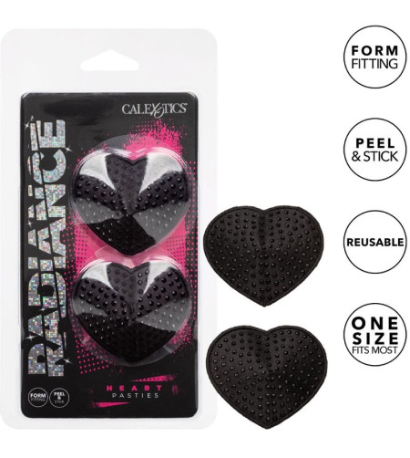 CALEXOTICS - RADIANCE BOUCLIERS-MALINS BIJOU EN FORME DE COEUR