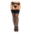 LEG AVENUE - BAS SPANDEX AVEC DIAMANTS NOIR