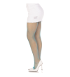 LEG AVENUE - COLLANTS RÉSILLE LYCRA BLEU