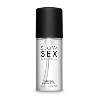 BIJOUX - HUILE DE MASSAGE SEXE LENT EFFET CHALEUR 50 ML