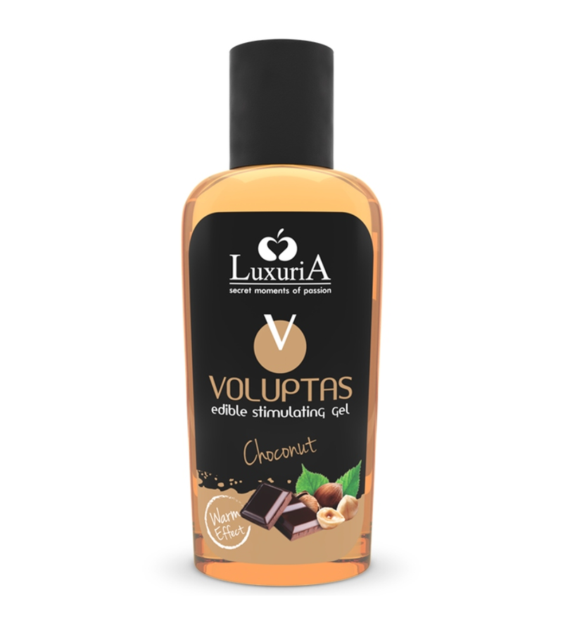 INTIMATELINE LUXURIA - VOLUPTAS GEL DE MASSAGE COMESTIBLE EFFET CHAUFFANT - CHOCONUT 100 ML