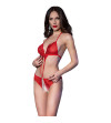 CHILIROSE - BODY CR 4410 SANS ENTREJAMBRE ROUGE S/M