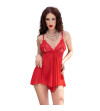 CHILIROSE - CR 4461 BABYDOLL ROUGE L/XL