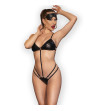 CHILIROSE - ENSEMBLE BODY CR 4700 NOIR S/M