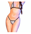 CHILIROSE - CR 4660 BIKINI ARGENT S/M