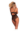 LIVCO CORSETTI FASHION - BODY FINASAN LC 90632 NOIR L/XL