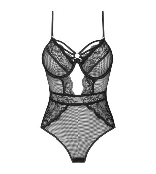 LIVCO CORSETTI FASHION - BODY FINASAN LC 90632 NOIR L/XL