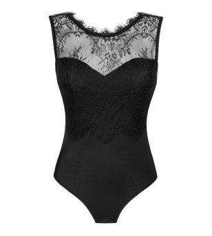LIVCO CORSETTI FASHION - MUDIENIN LC 90654 BODY NOIR L/XL