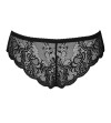 LIVCO CORSETTI FASHION - LOVE STORY LC 90679 CULOTTE CROTCHLESS NOIR L/XL