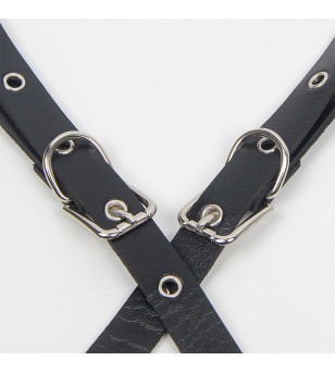 SUBBLIME - HARNAIS AVEC SANGLES ET CHAÎNE DÉTAILS TAILLE UNIQUE