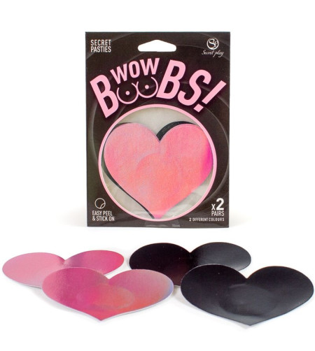 SECRET PLAY- WOW SEINS! COUVRE-MALIN COEUR