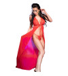CHILIROSE - CR 3275 BABYDOLL LONG  STRING ROUGE S/M
