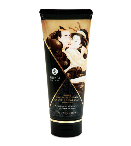 SHUNGA - CRÈME DE MASSAGE AU CHOCOLAT 200 ML