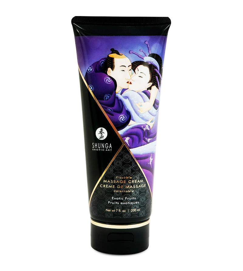 SHUNGA - CRÈME DE MASSAGE AUX FRUITS EXOTIQUES 200 ML